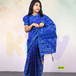 Home BS-24 বেবি রেডি জামদানি লেহেঙ্গা শাড়ি