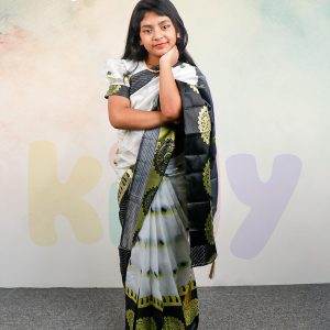 BS-18 বেবি রেডি কাতান শাড়ি