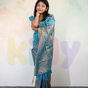BS-20 বেবি রেডি কাতান শাড়ি