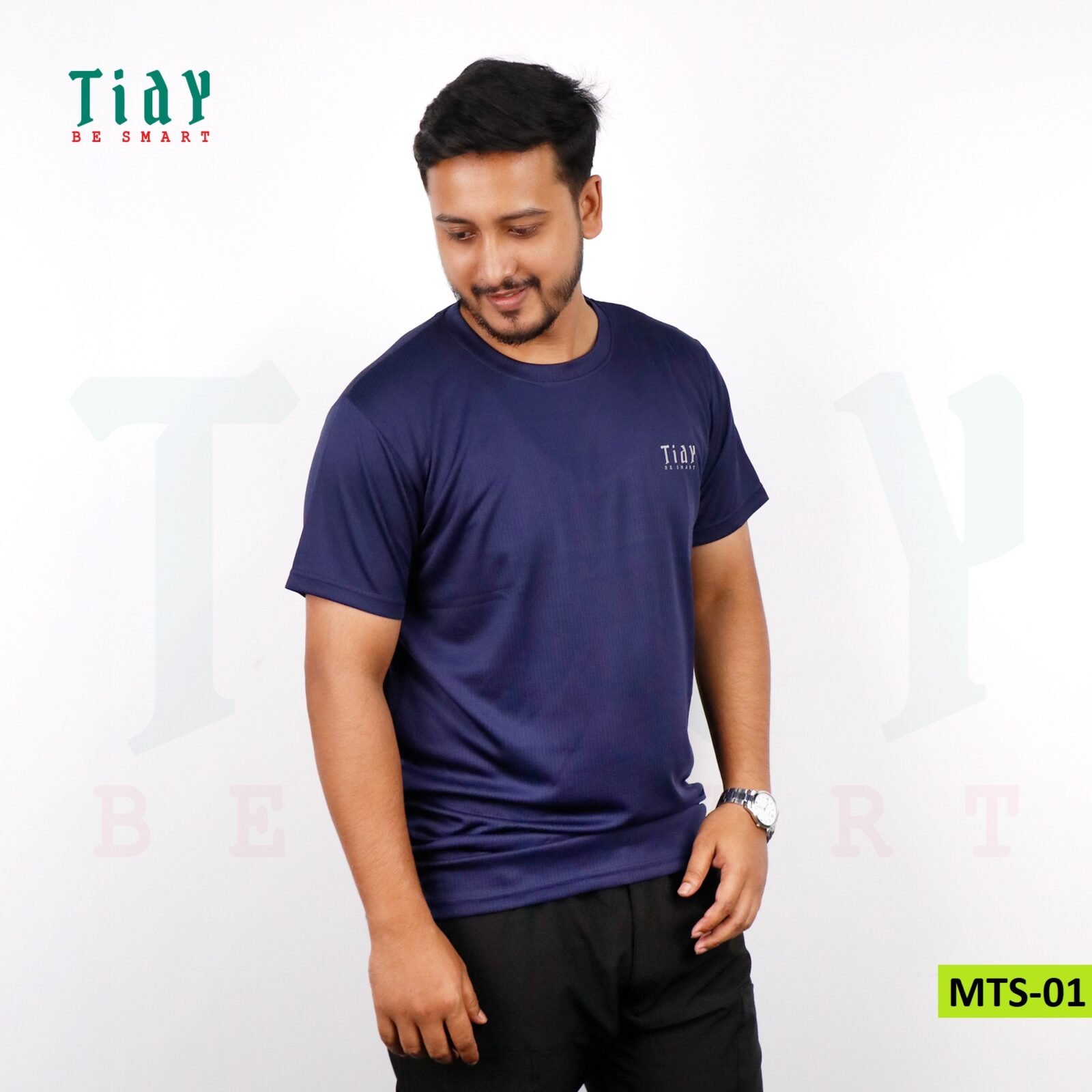MTS-01 T-Shirt(Navy) - Image 2